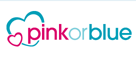 Pink or blue kortingscode actiecode promotiecode logo
